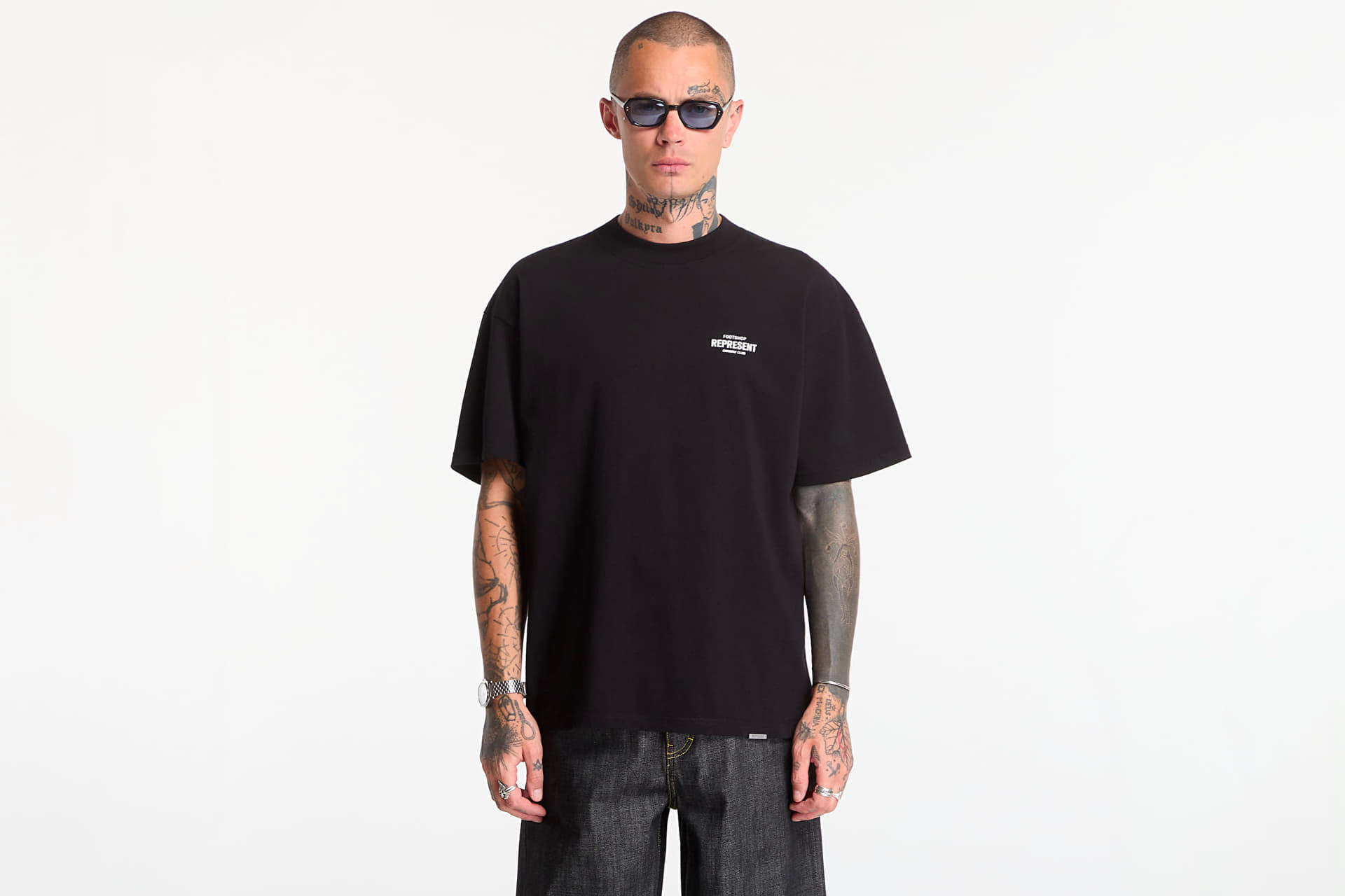 Represent x Footshop Owners Club T-Shirt - OCM4199-01 - Jet Black