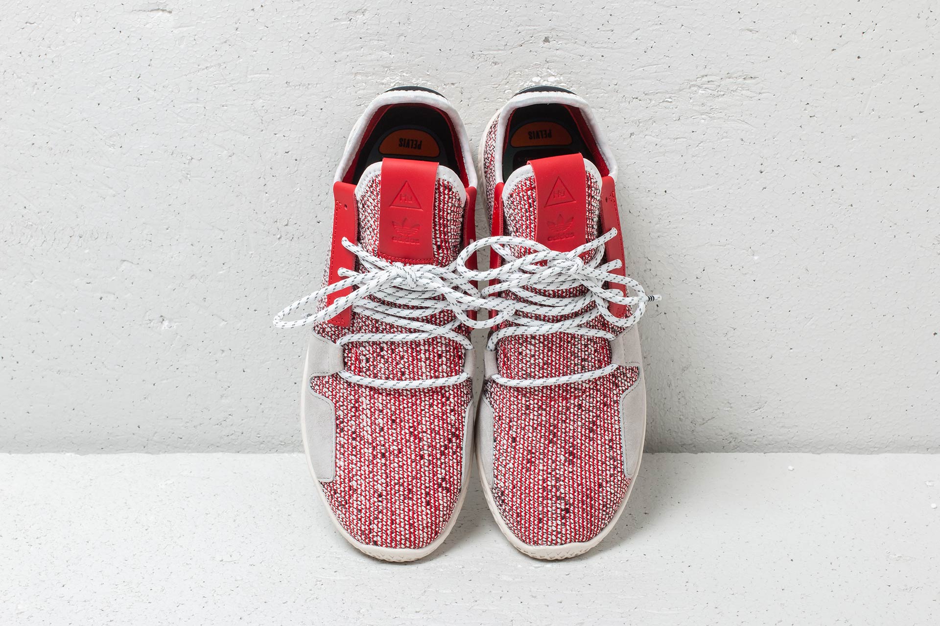 Adidas Tennis Hu V2 Pharrell Williams Shoes Size 11 Scarlet Red BB9542 
