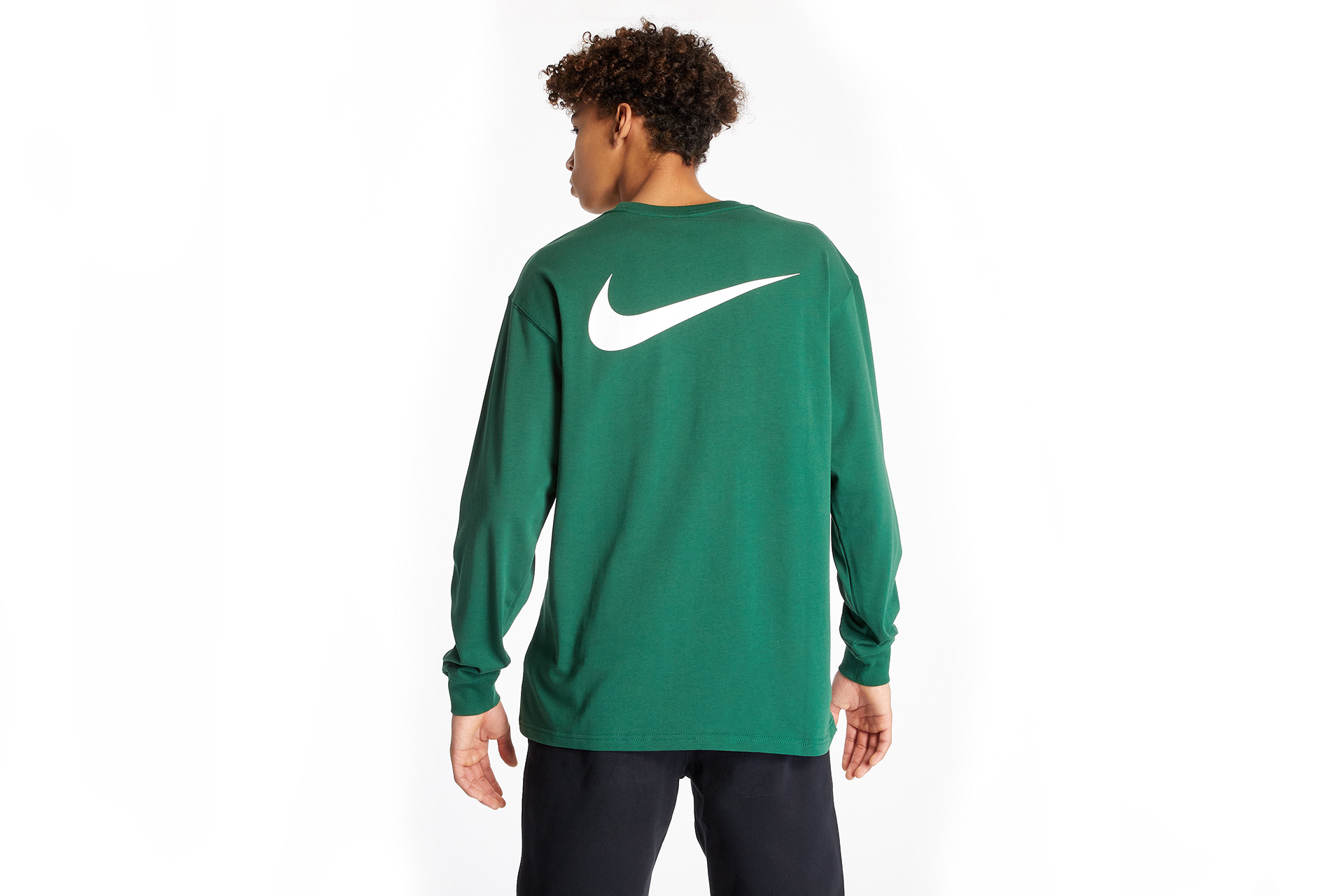 Nike x Stüssy Long Sleeve Tee - DD3344-341 - Green - Footshop 
