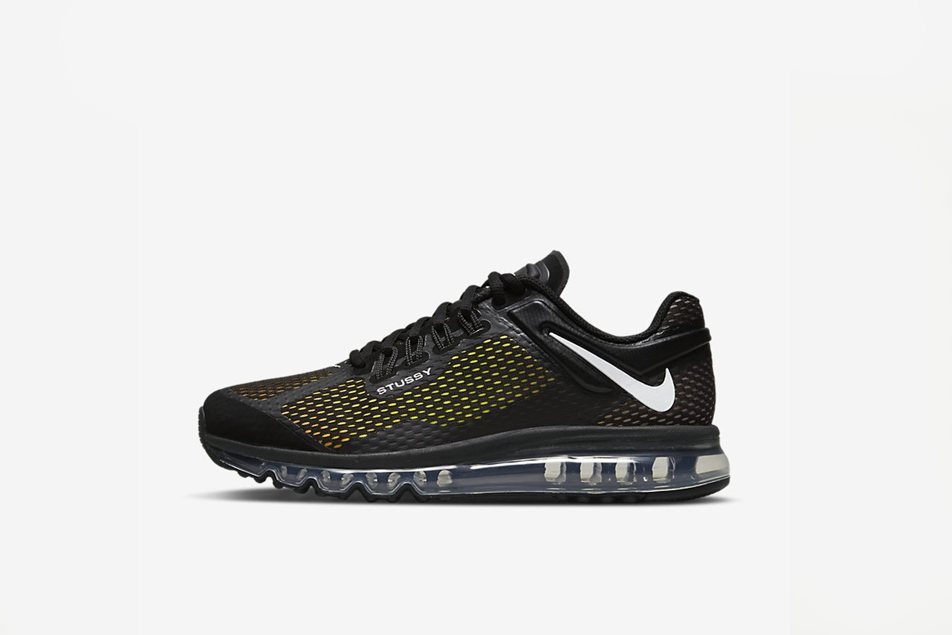 Nike x Stüssy Air Max 2013 - DO2461-001 - Black / White-Black ...