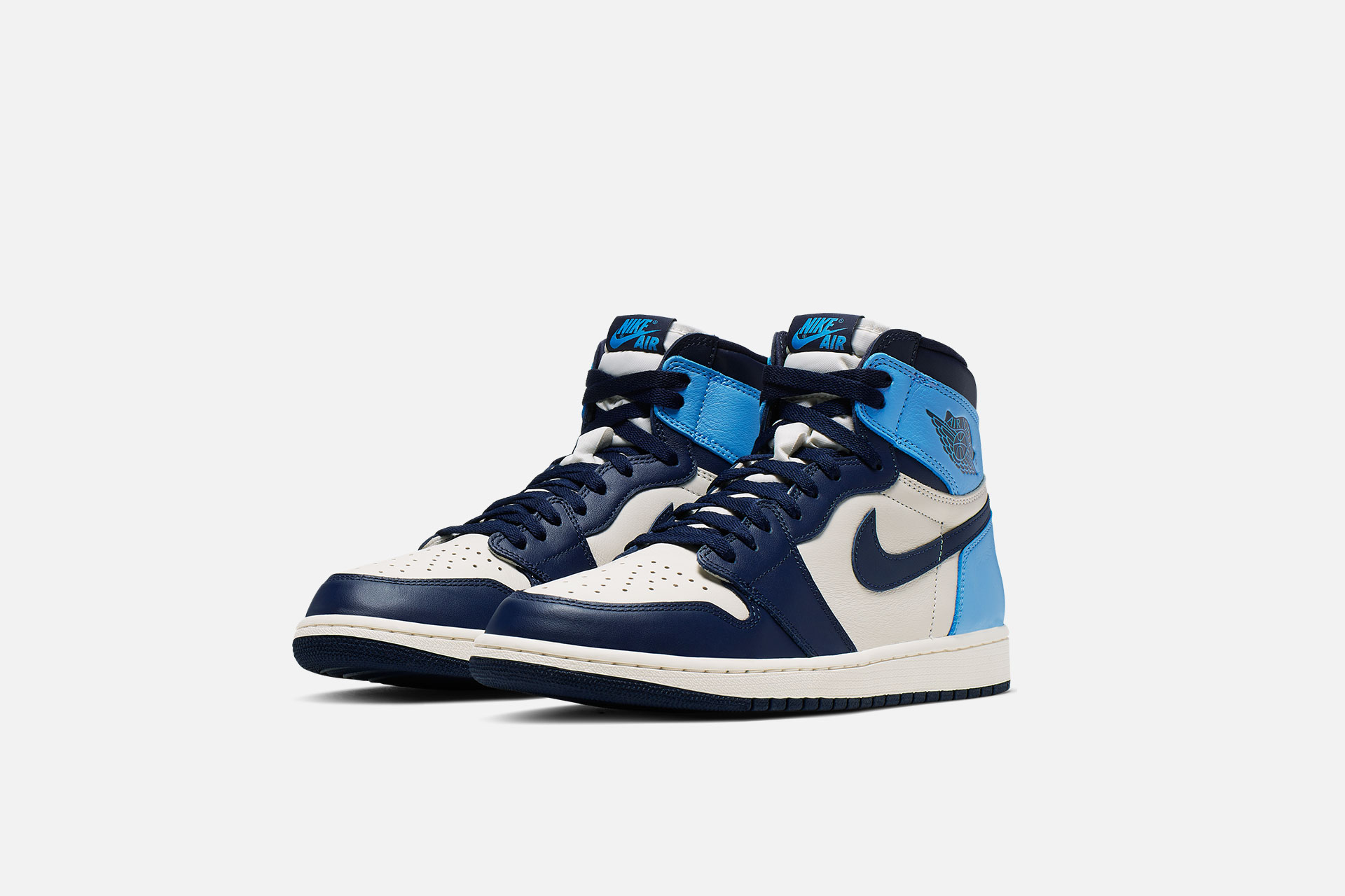 Jordan 1 obsidian university hotsell blue raffle