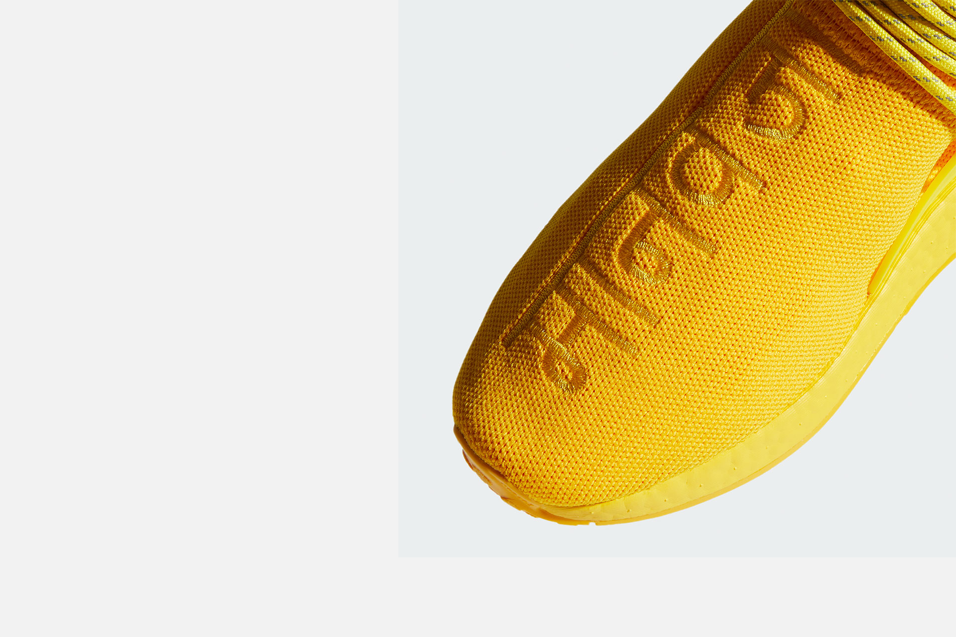 Met name een keer pil adidas x Pharrell Williams HU NMD - GY0091 - Bold Gold / Yellow / Core  Black - Footshop - Releases