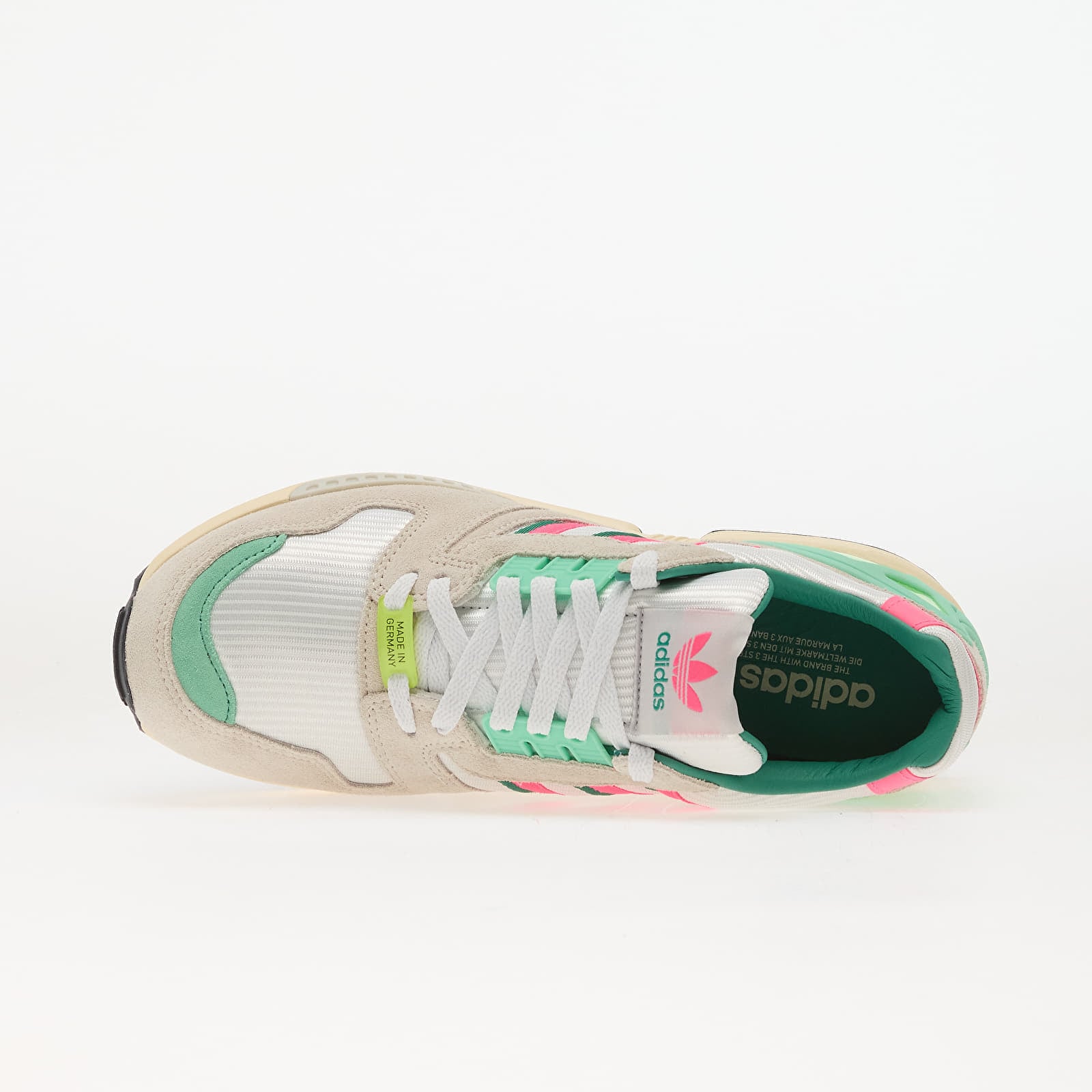 adidas Zx 8000 - KI4726 - Off White/ Lucid Pink/ Semi Court Green