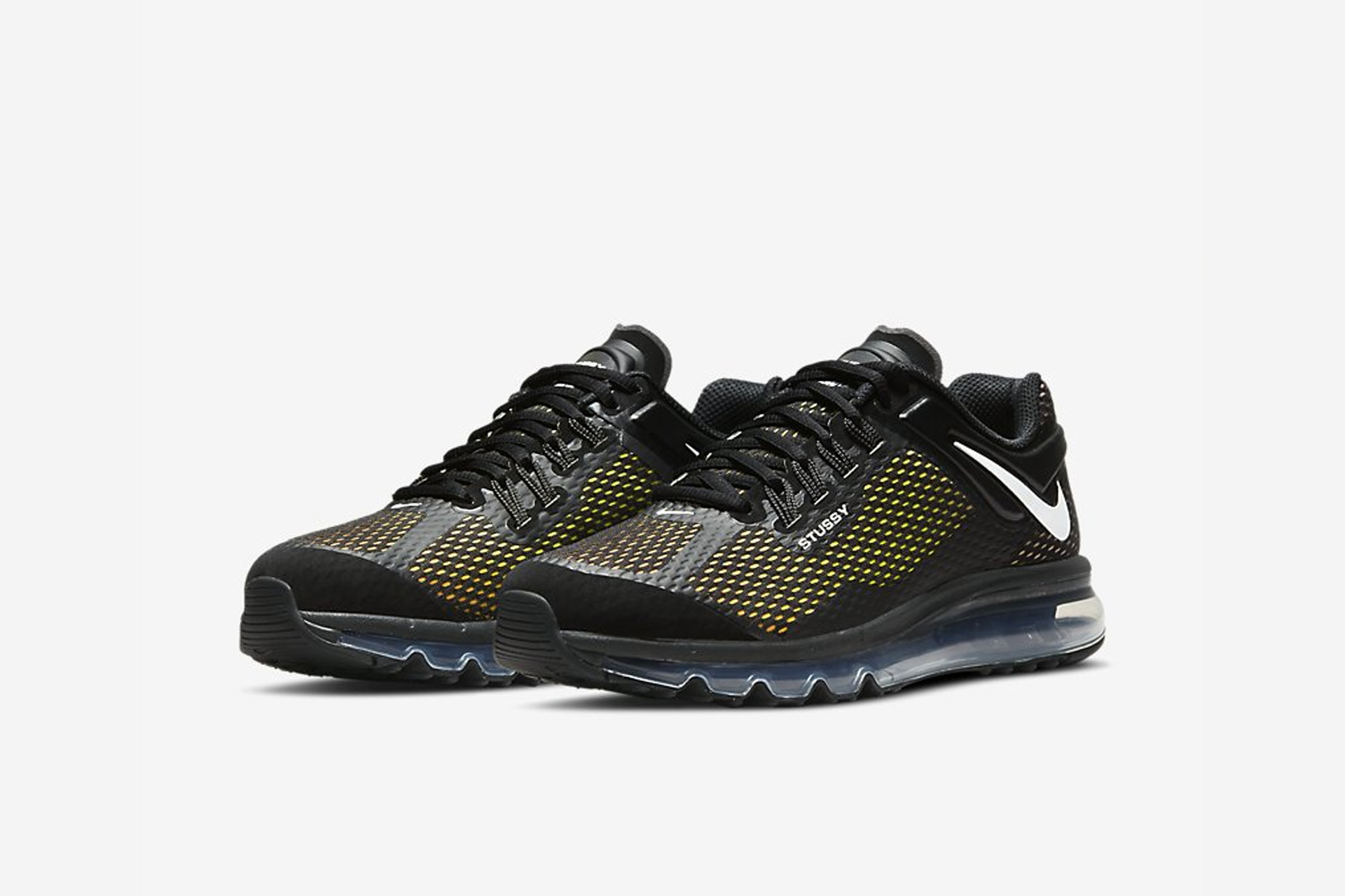 Nike x Stüssy Air Max 2013 - DO2461-001 - Black / White-Black