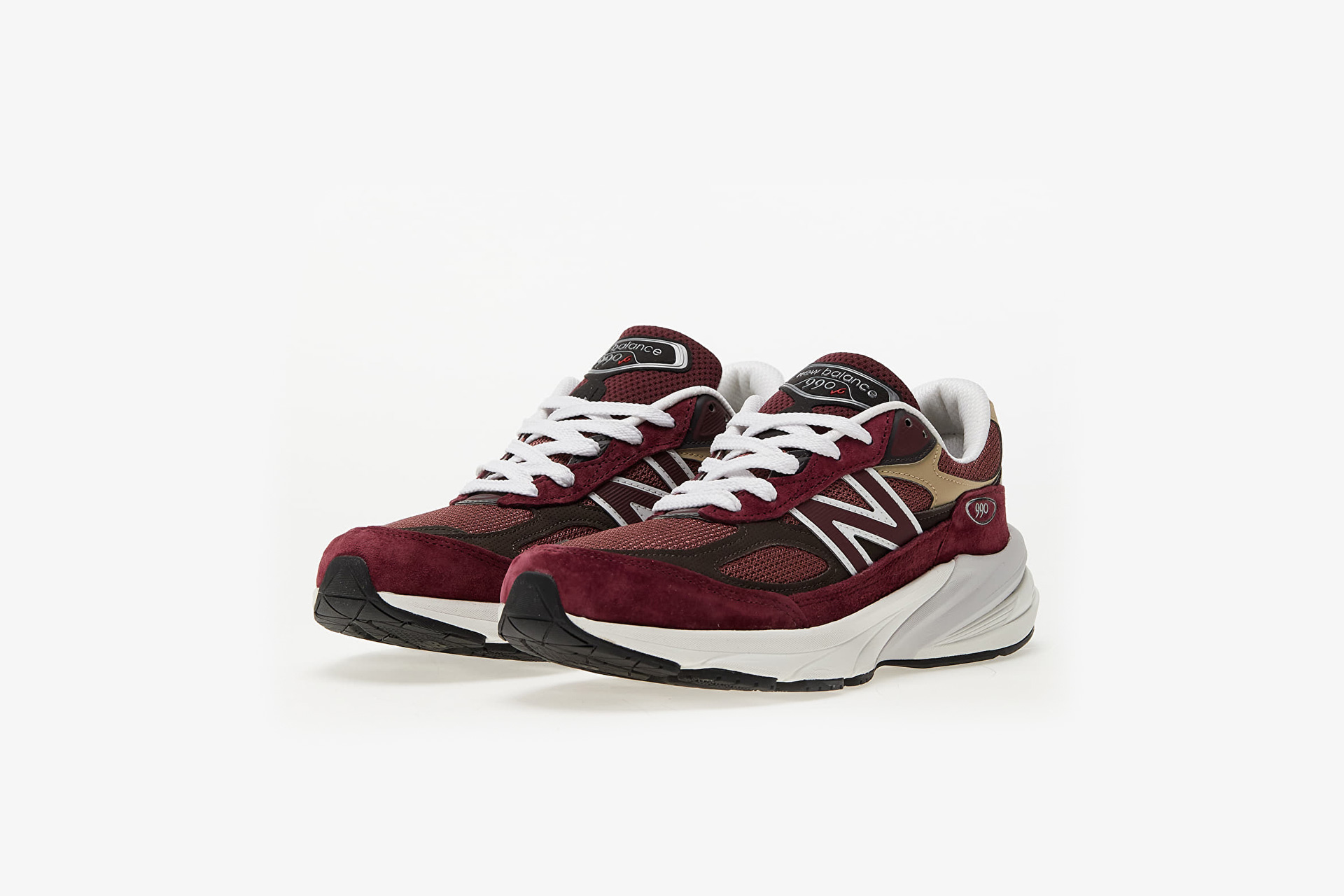 New Balance 990 V6 - U990BT6 - Burgundy / Tan - Footshop - Releases