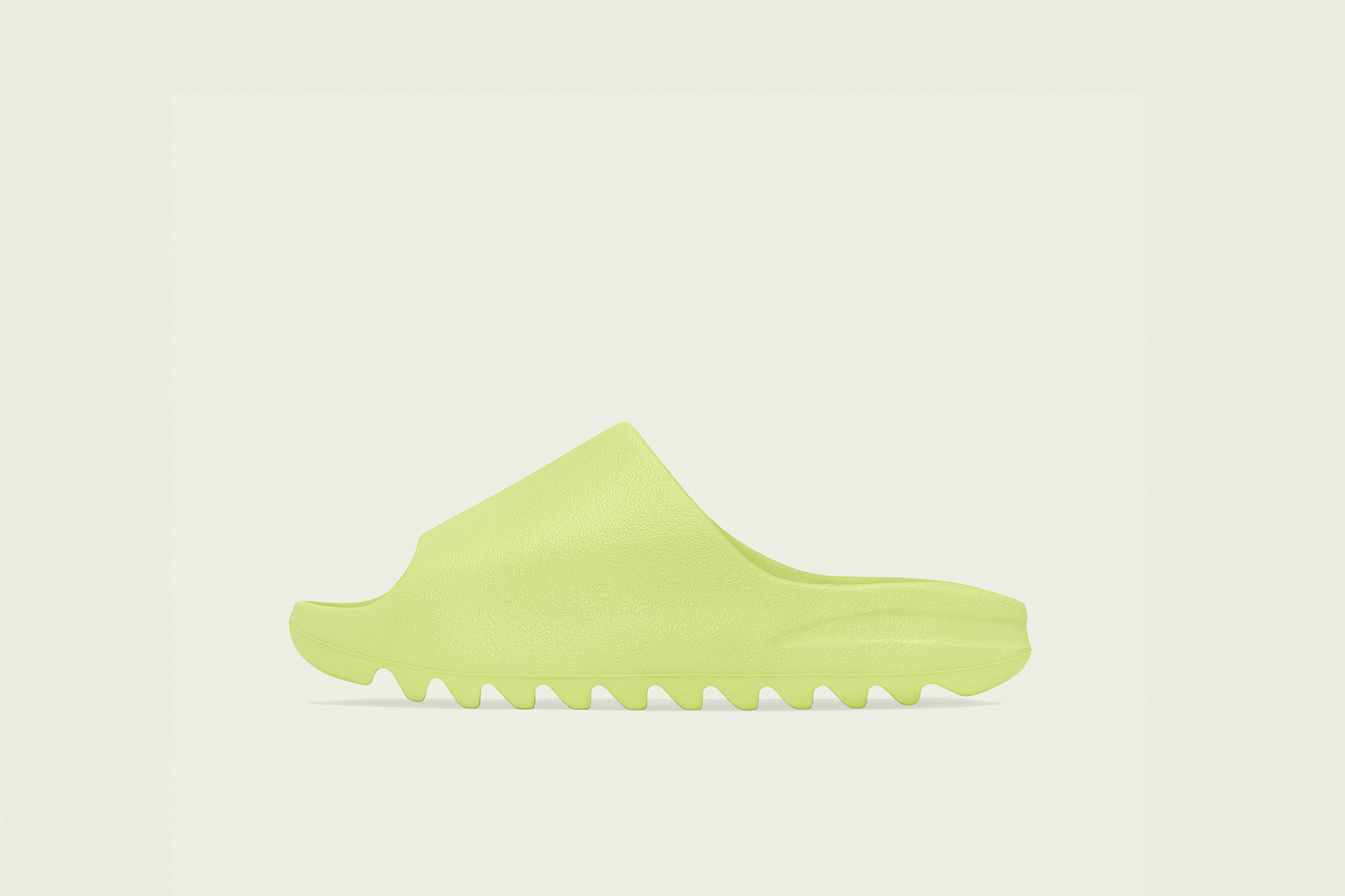 Lab stout Rug adidas Yeezy Slide - HQ6447 - Green Glow - Footshop - Releases