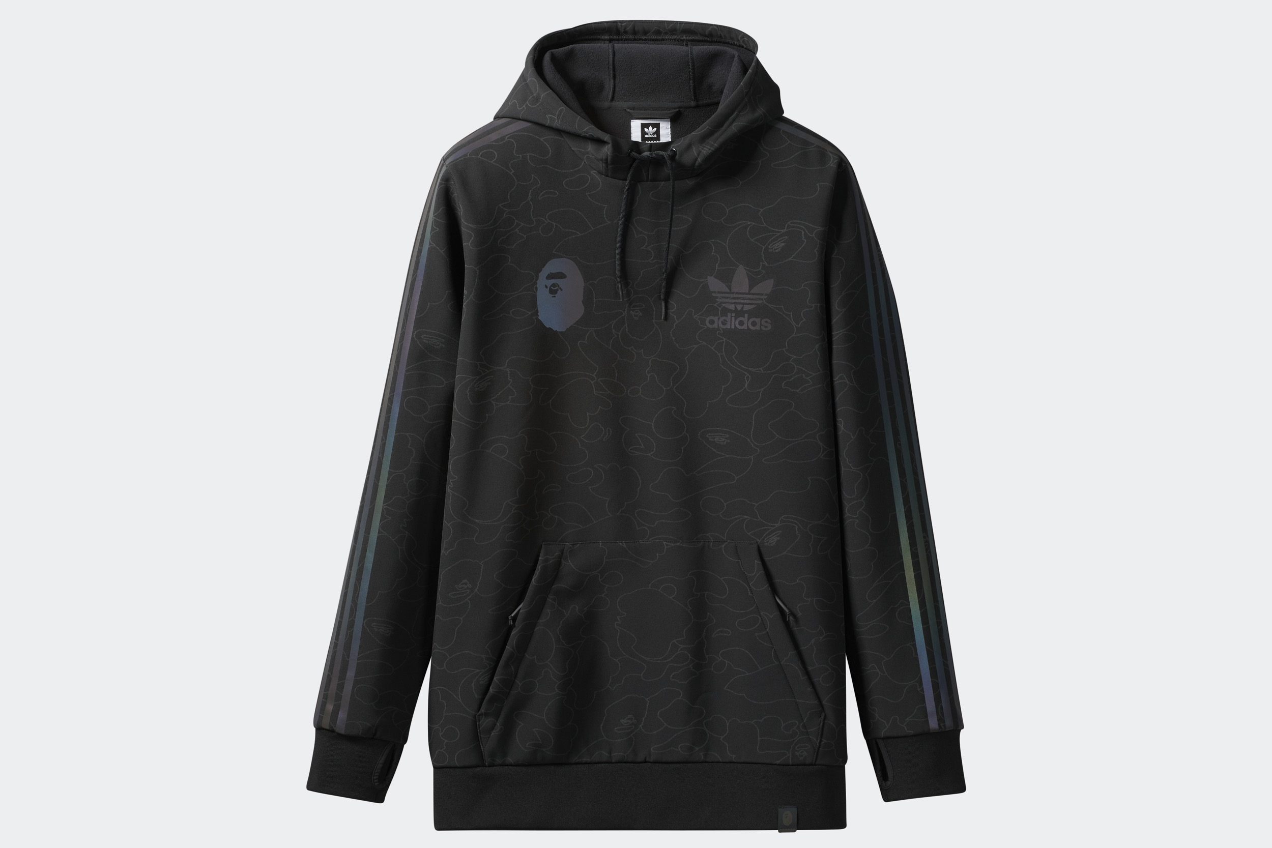 Adidas x bape sale snowboarding tech hoodie