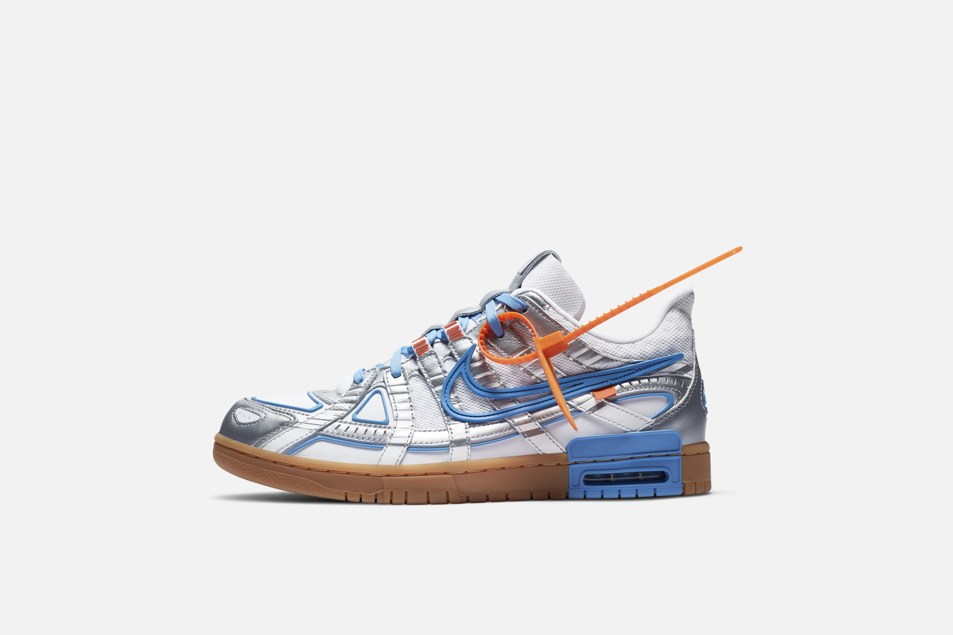 Nike Rubber Dunk x OFF-WHITE™ - - White/University Blue-White - Footshop - Releases