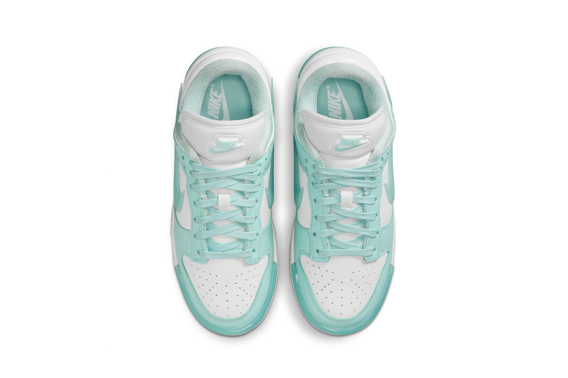 Nike W Dunk Low Twist - DZ2794-101 - Summit White / Jade Ice