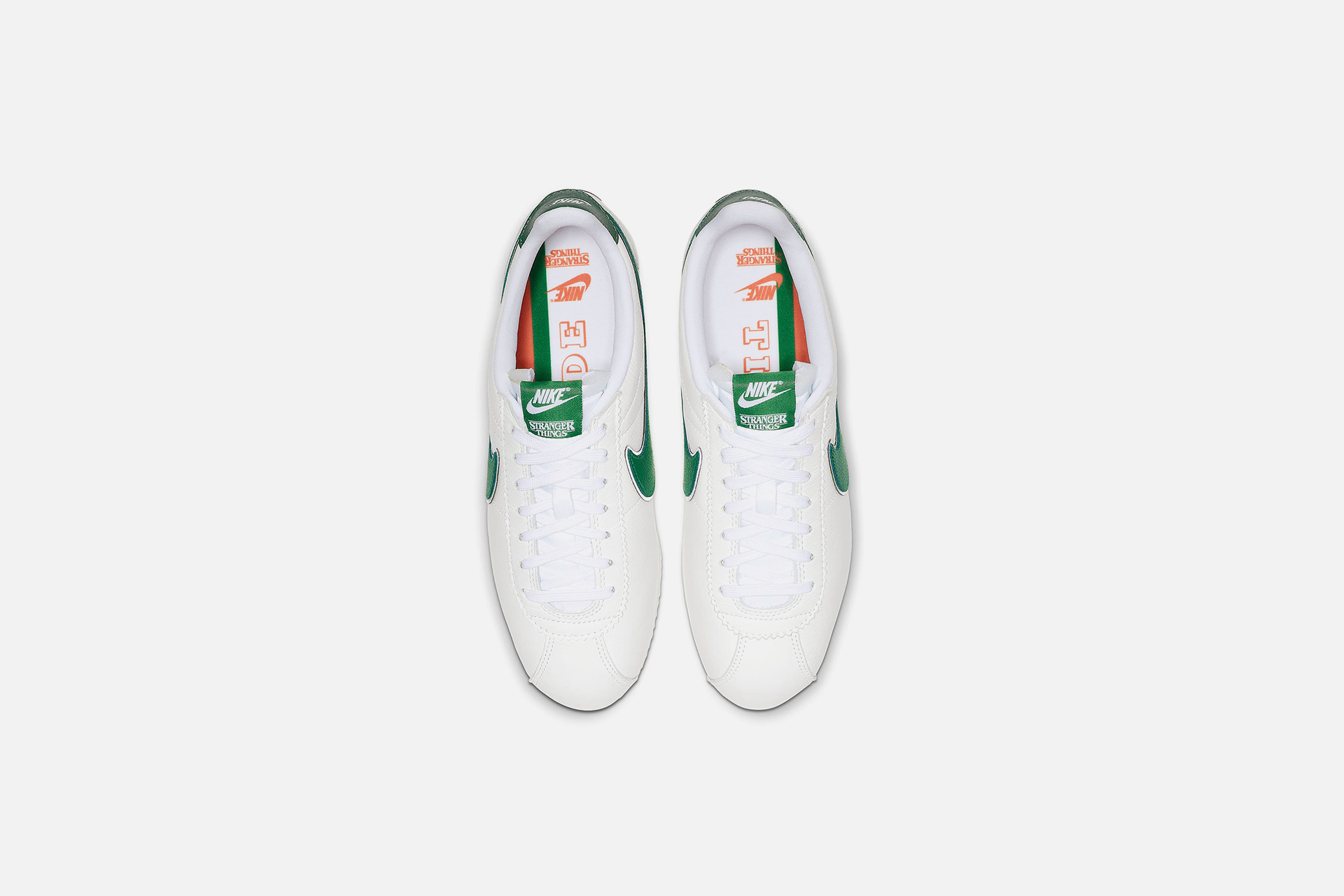 Hand Painted Limited Run Nike Cortez X Hawkins High Sneakers. 