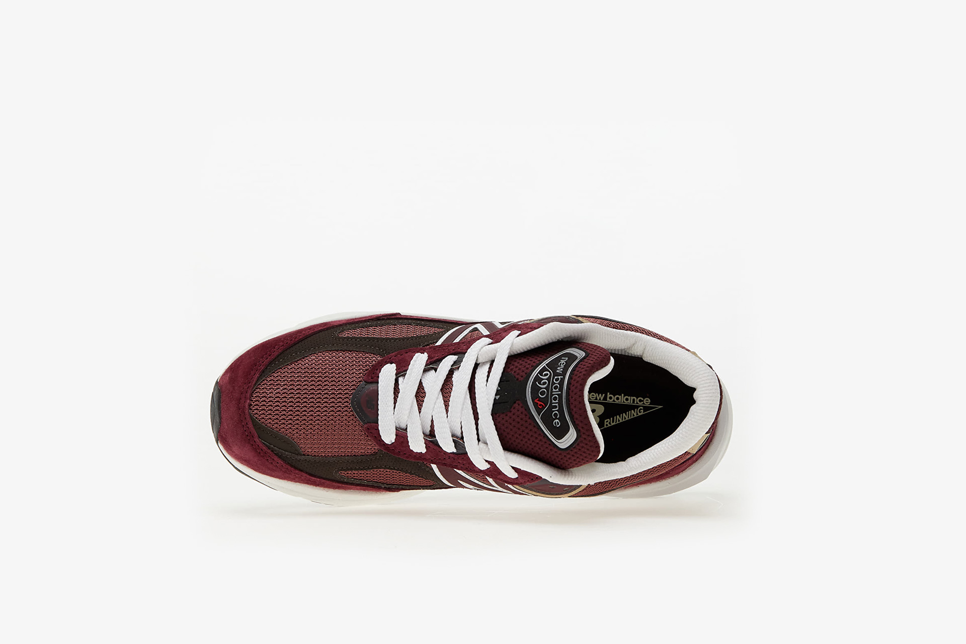 New Balance 990 V6 - U990BT6 - Burgundy / Tan - Footshop - Releases