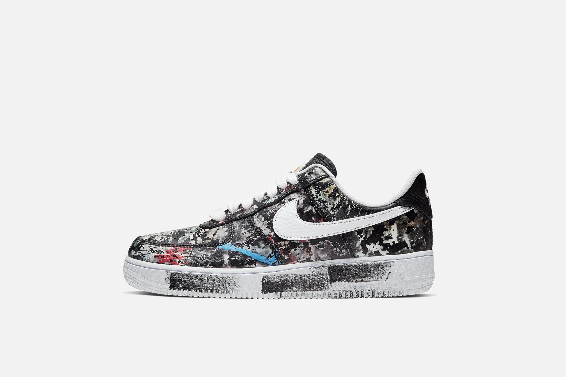 Nike Air Force 1 '07 PARA-NOISE - AQ3692-001 - Black / White 