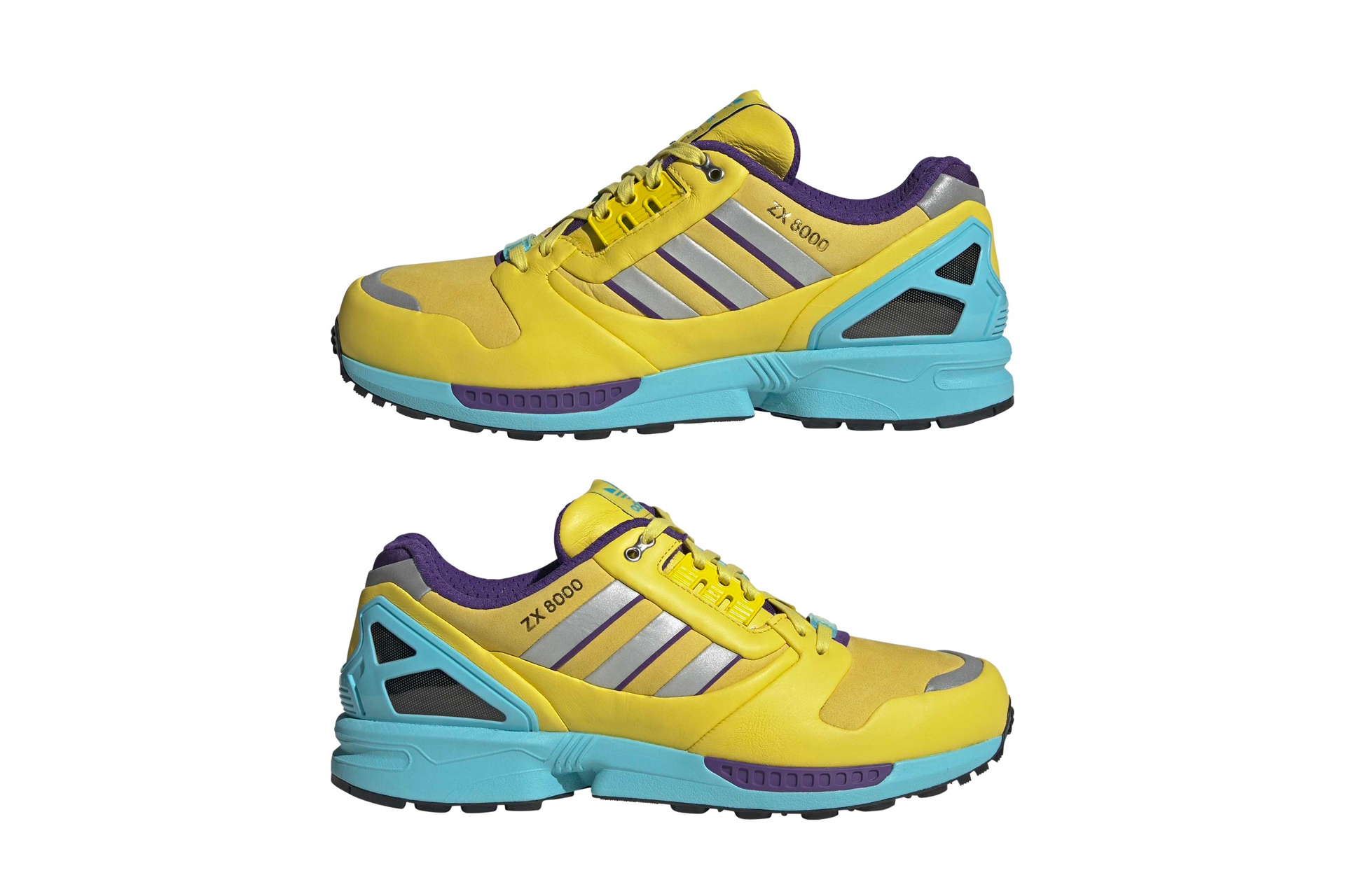 adidas ZX 8000 Consortium Yellow Blue Glow