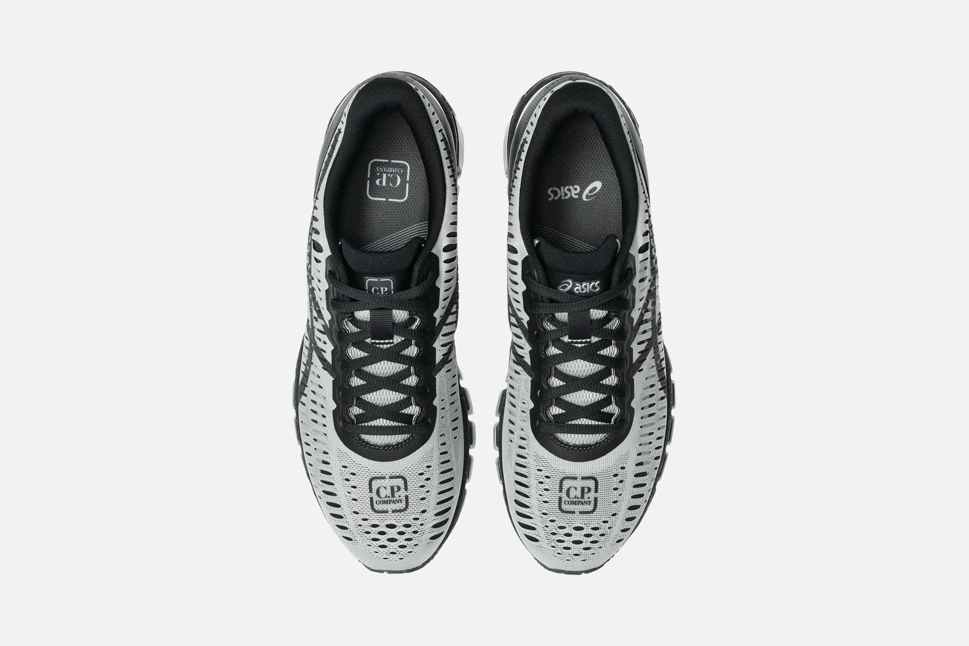 Asics x C.P. Company Pure Silver/ Caviar