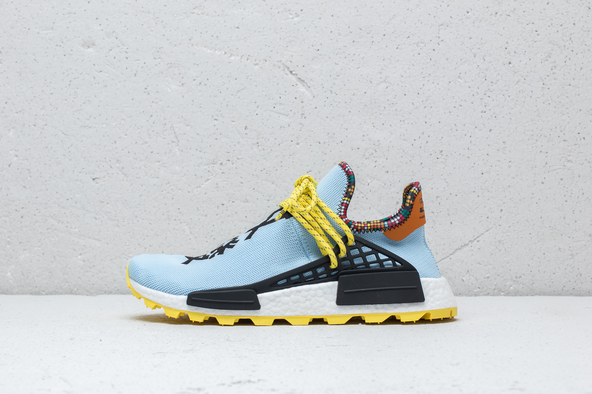 adidas X Pharrell Williams PW Hu NMD - EE7581 - CLEAR SKY / BRIGHT YELLOW BLACK - Footshop - Releases