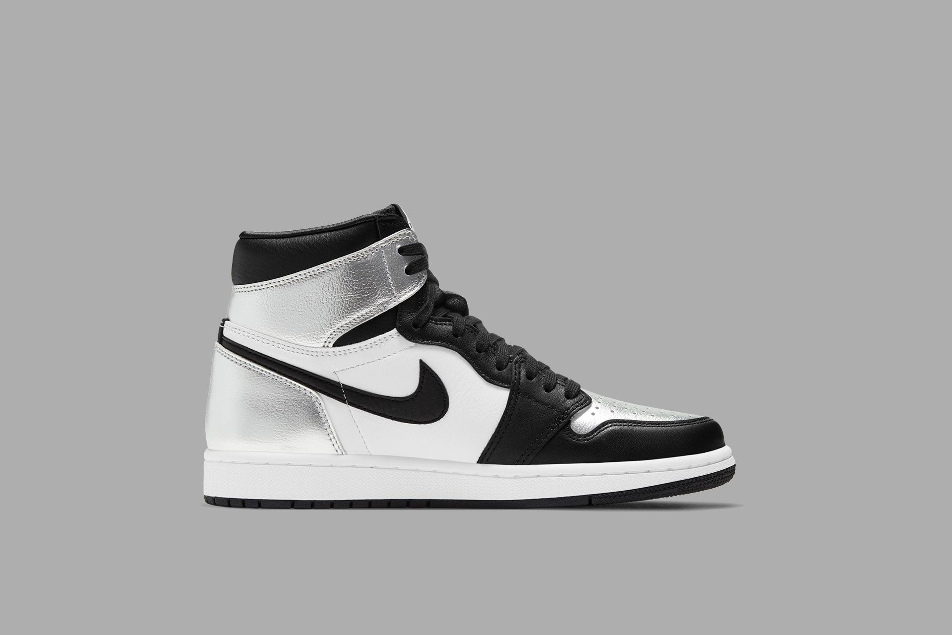 Air Jordan 1 High OG WMNS - CD0461-001 - Black/ Black-Metallic Silver ...